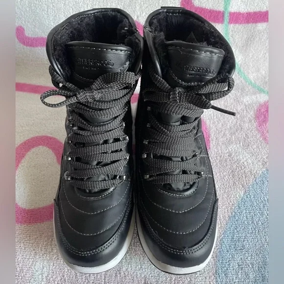 Weatherproof Boots Womens 6 M Katie Side Zip Quilted Winter Snow Bootie Black - Picture 5 of 12